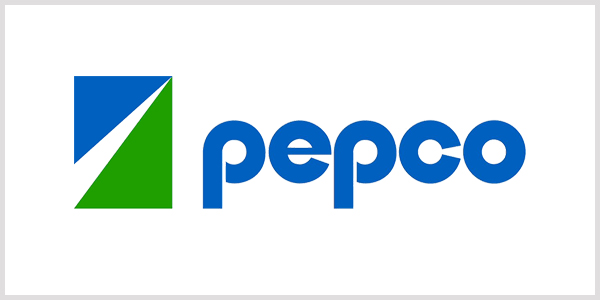 Pepco logo on Bay Lighting's website