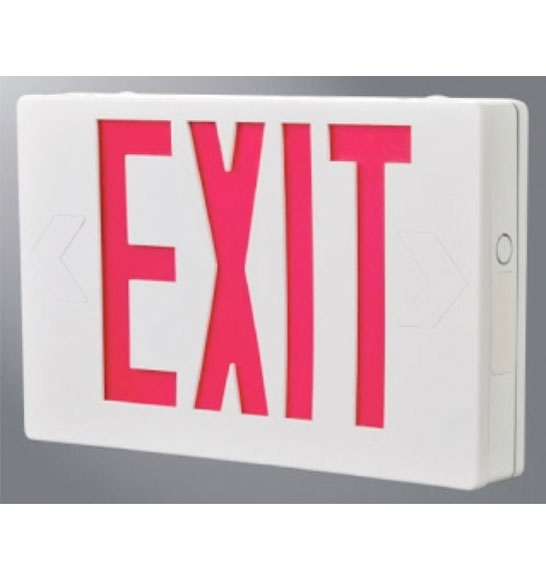 Exit and emergency lighting image on Bay Lighting's website