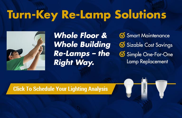 Turn-Key Re-Lamp Solutions from Bay Lighting