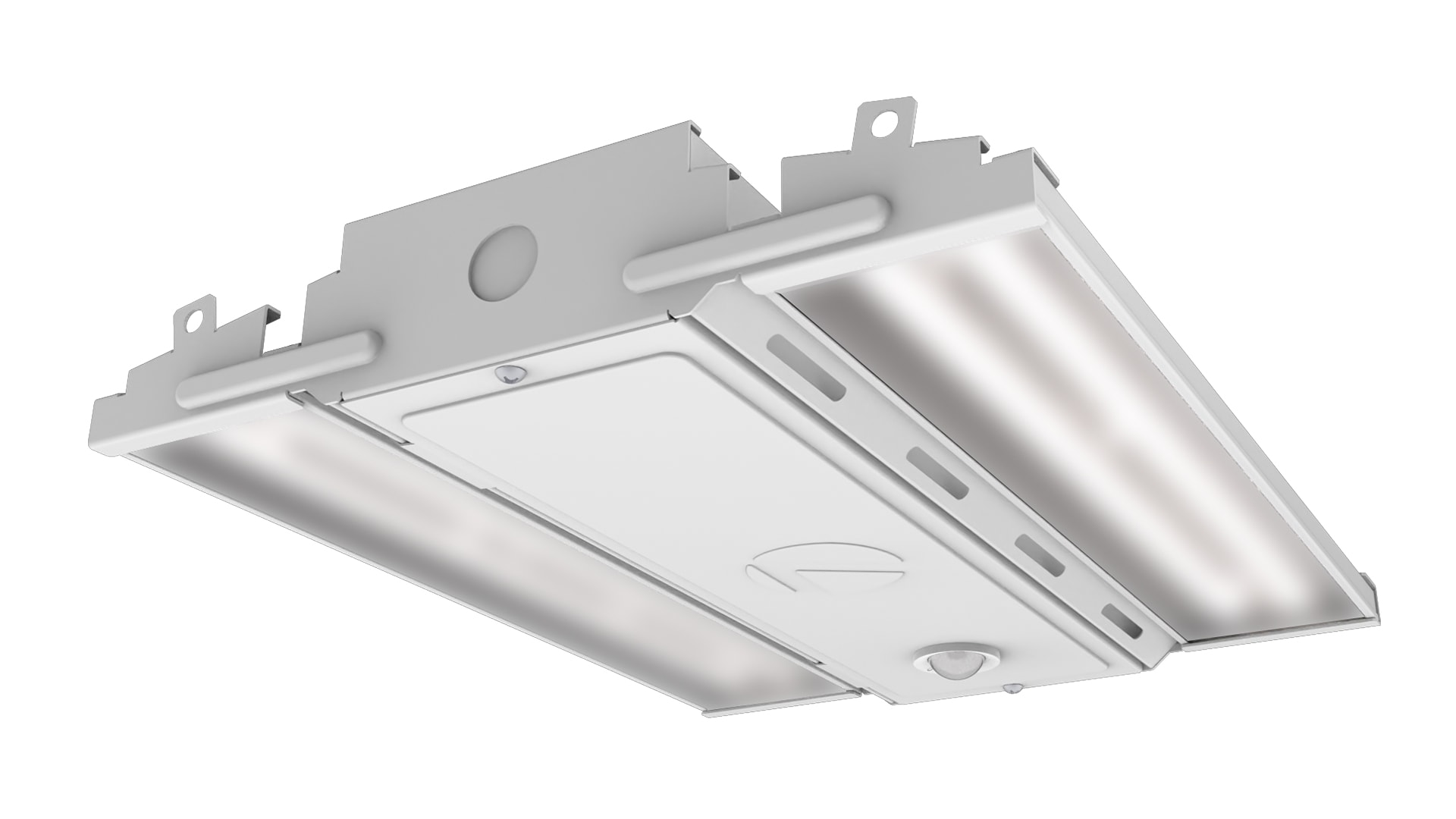 Image of Compact Pro LED High Bay fixtures by Lithonia on Bay Lighting's commercial lighting website